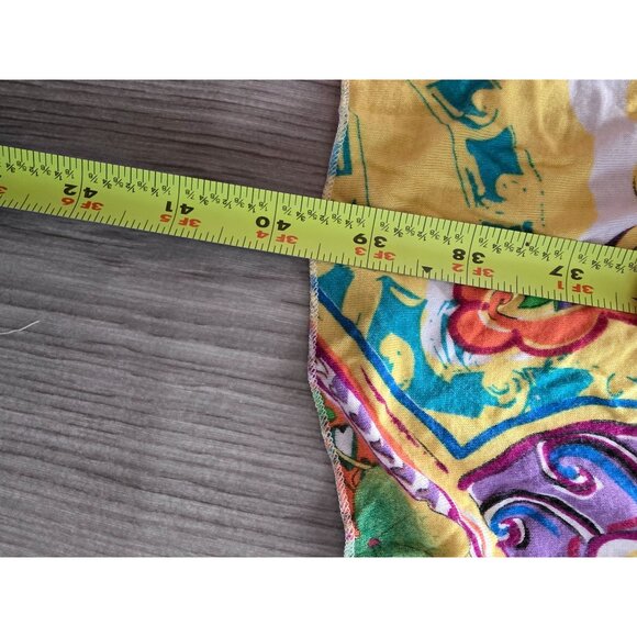 Anttony Womens Floral Paisley Maxi Skirt XL Elastic Waist Rayon Viscose - Picture 5 of 5